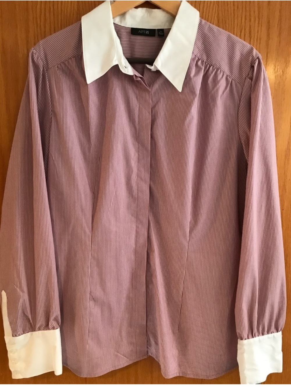 ❤️ APT. 9 Women’s Striped Button Down Shirt XL New ❤️